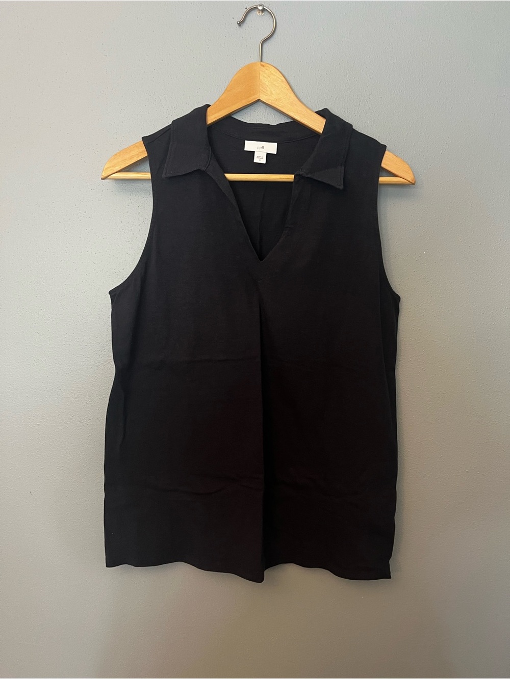 J. Jill Sleeveless Collared Top